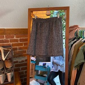 J Crew heavy lined wool skirt